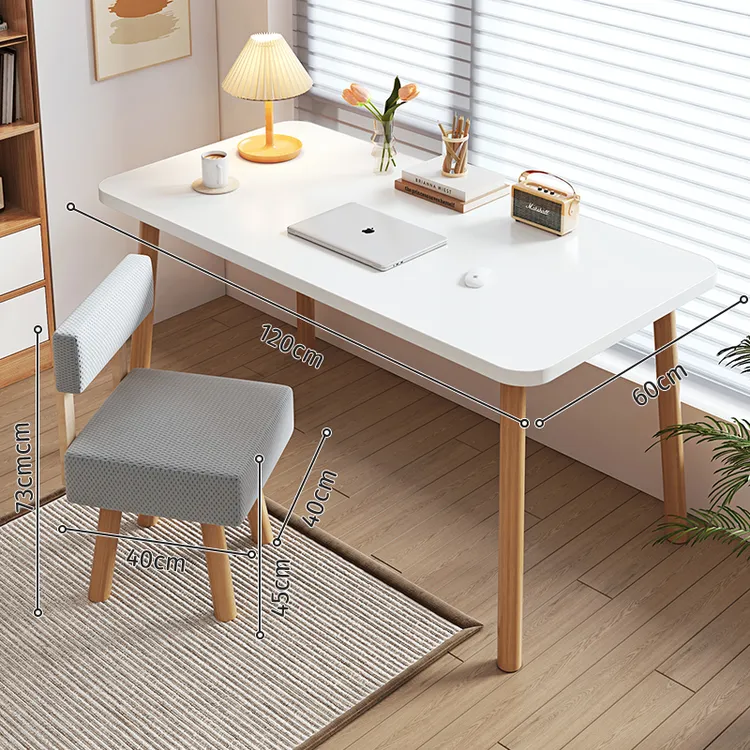 全实木电脑桌家用卧室学生学习桌小户型办公桌简约书房儿童桌书桌