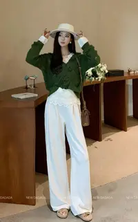 利达 NEW DADADA【无拘形态】气质时尚百搭休闲裤子CDZ1524