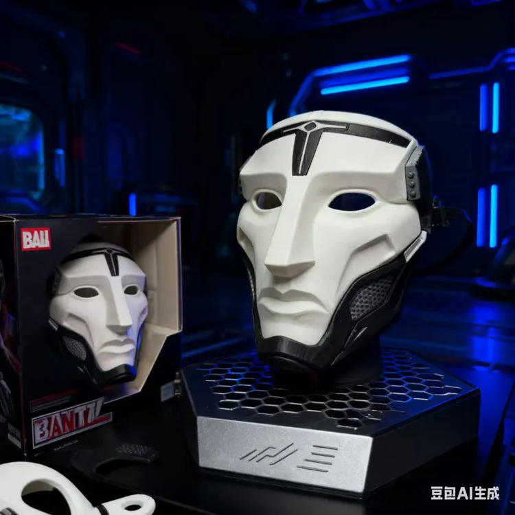 打印三角洲行动典狱长面具可佩戴游戏同款格赫罗斯cosplay道具模