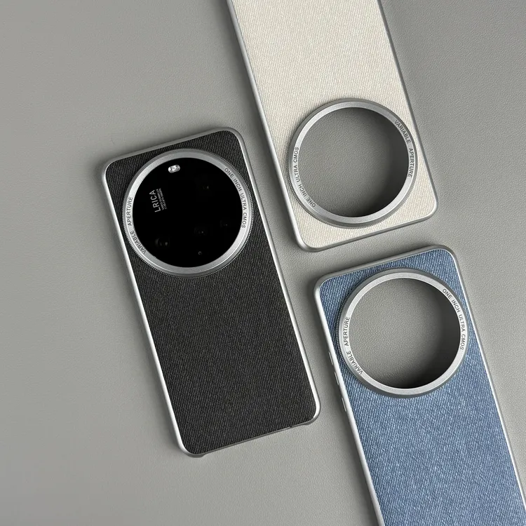 亚毛麻布料磁吸适用小米15ultra手机壳新款pro防滑指纹15spro电镀