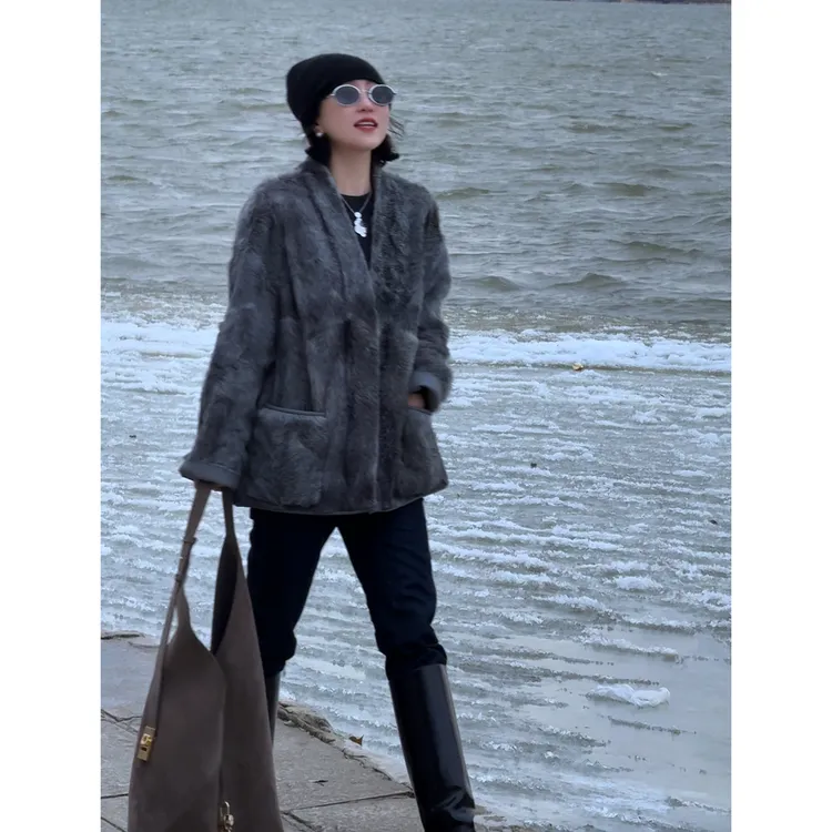 TheBay【西西里传说】青山羊外套Bay2SDBJ0421