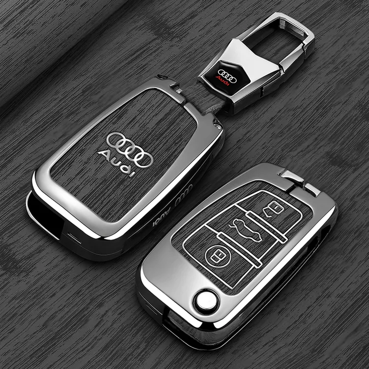 奥迪q3钥匙套14-2025新老款a3高级感q2l专用q7车内改装配件壳扣包