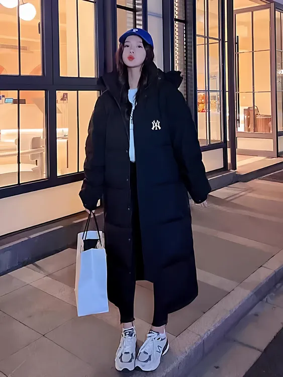 【一折专区】奥莱专属2025冬季新款长款羽绒服保暖防风运动羽绒服女