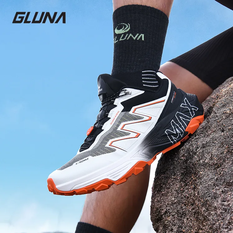 GLUNA【麒麟5.0MAX逐光】哥鲁纳越野跑鞋 超轻透气 防滑耐磨 徒步鞋