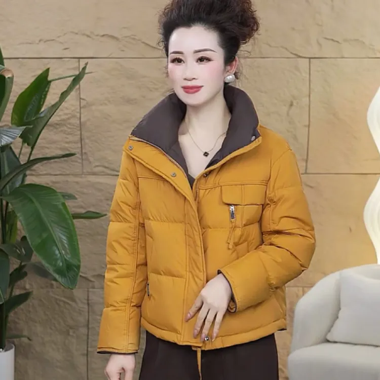 【歌莱图】2025冬季新款时尚洋气百搭气质羽绒外套#612