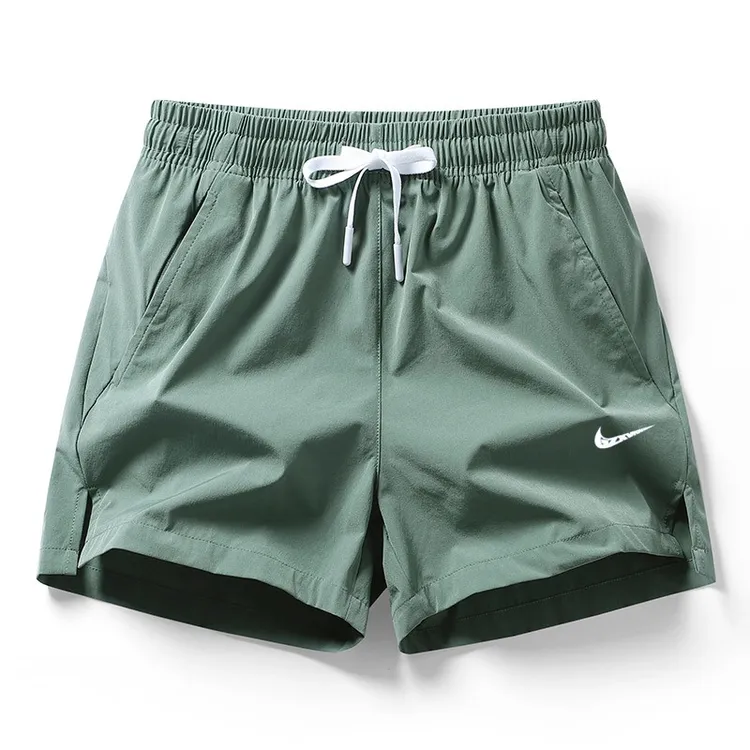 耐克优选夏季速干短裤男大码三分裤户外宽松外穿薄款休闲沙滩裤子