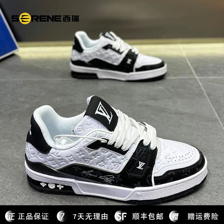 SERENE西瑞秋季新款轻奢板鞋男女情侣款厚底增高百搭简约休闲鞋潮