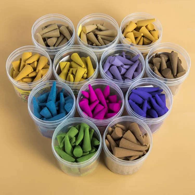 迎香缘 薰香花香宝塔香锥香 玫瑰室内香薰桂花香粒除异味塔香