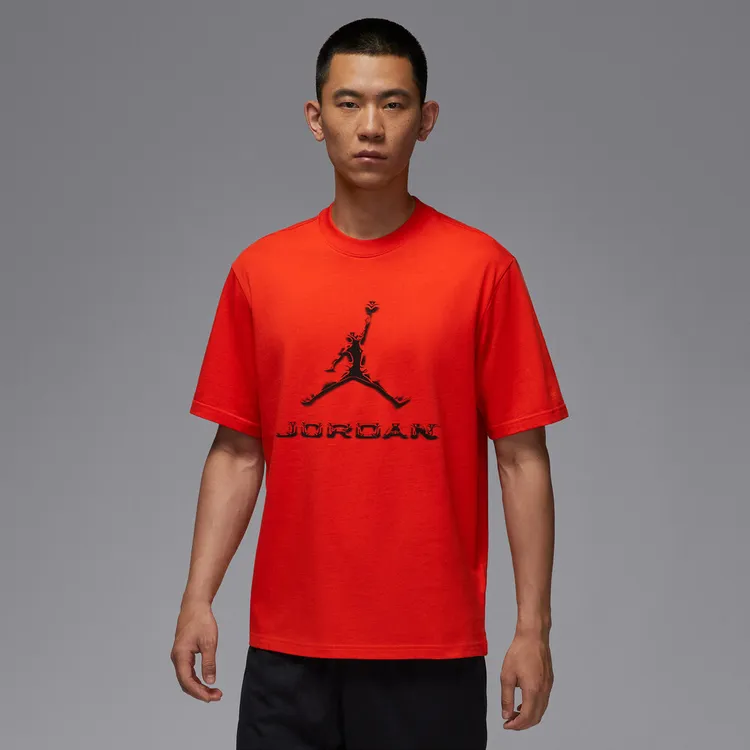 NIKE耐克男子针织无领短T恤HQ9092-891