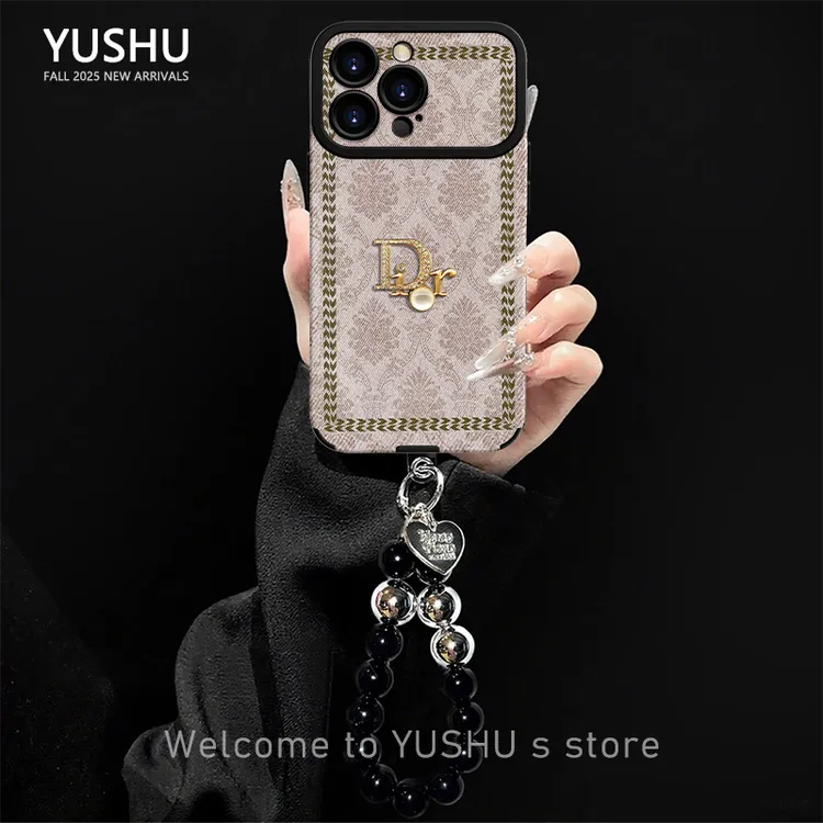 复古花纹适用于苹果/华为/OPPO/VIVO/小米手机壳大视窗贴皮女款