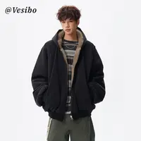 Xcool 座山雕复古外套秋冬季25新款双面穿百搭高级加厚夹克上衣潮