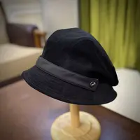 女士秋冬季复古港风渔夫帽画家帽日系风显脸小盆帽灯芯绒
