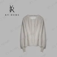【容雨RYHOME】进口水貂毛冬季新款短款外套253W2453