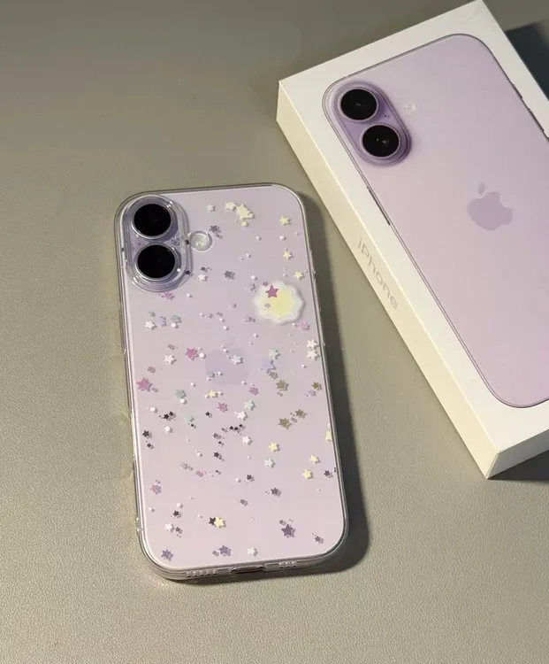 简约星星适用苹果17小米oppovivo手机壳华为p70iPhone16国产精孔
