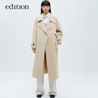 【赵老板专属】edition毛呢风衣式羊毛羊绒双面呢大衣#EBC4OVCT02