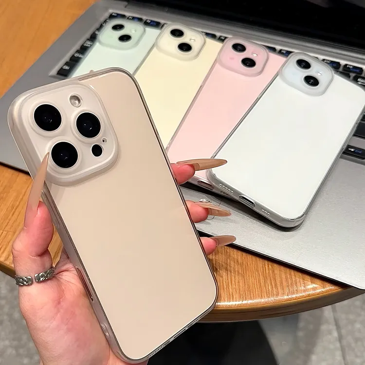 镜头框高级感透明适用苹果17手机壳iphone16软15promax/13全包14
