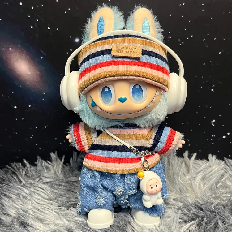 【仅娃衣】labubu娃衣一二三代前方高能平静希望幸运拉布布衣服