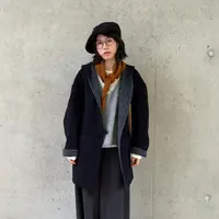 【魔法大衣】羊驼绒羊毛｜双面尼圈圈绒小个子手工连帽外套【勿机洗】