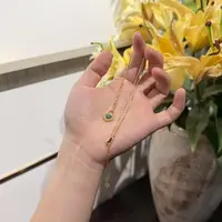 【壹芳珠宝】天然原矿绿松爱心项链