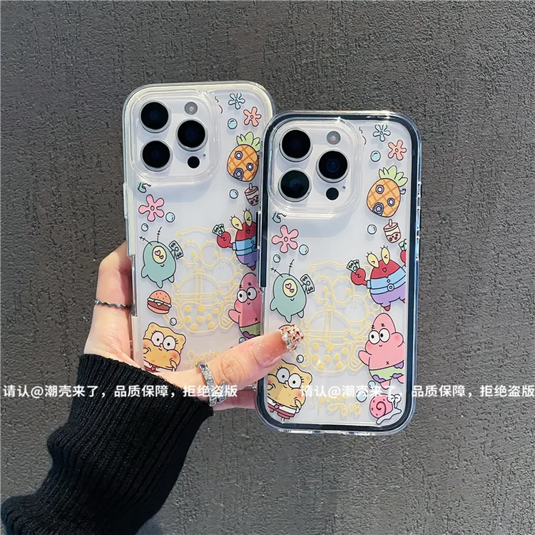 三合一炫彩适用苹果iPhone16/华为荣耀/OPPO/VIVO/小米手机壳爆款