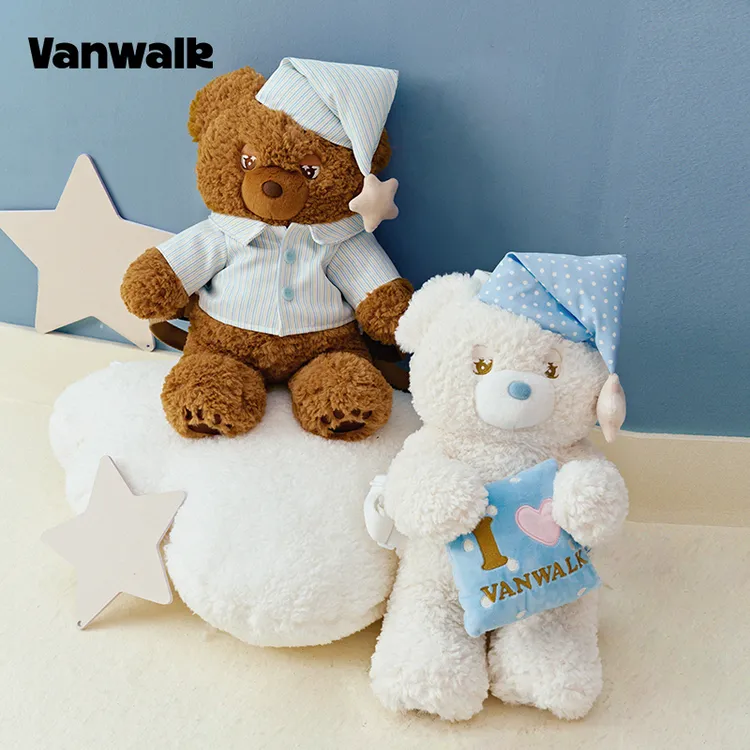 VANWALK Starry高颜值女生生日礼物玩偶公仔包可爱小熊双肩背包