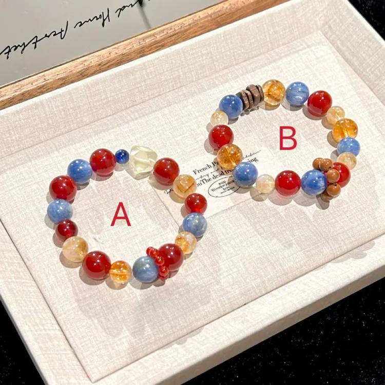敦煌配色设计款手串 秋冬显白 下单备注AB款！！