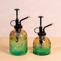 【买大送小】复古园艺浮雕喷壶浇花玻璃喷雾器消毒气压水壶小型浇水