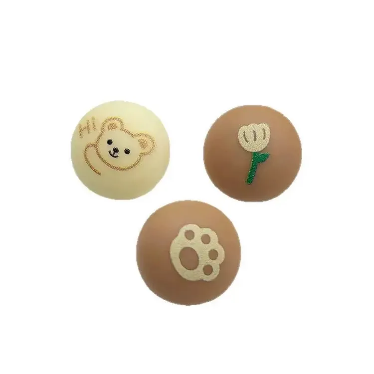 可爱卡通圆形小熊纽扣宝宝婴儿毛衣开衫外套装饰扣（满两件包邮）