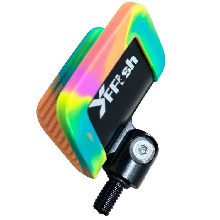 新款黑坑竞技自动回弹钓鱼架杆鱼竿支架炮台配件羊角头