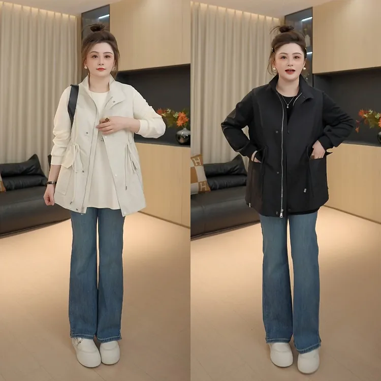 【胖佳佳】现货~松弛密码 卫衣马甲两件套H625D12773/H625T12772