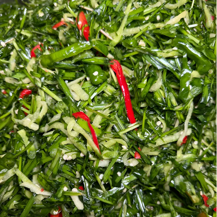 安徽特产腌萝卜丝腌韭菜腌辣椒腌菜农家下饭菜咸香可口美食