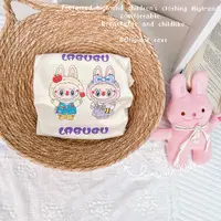 「Dannirabbit」【可爱暴击】秋款&卡通抽绳女童打底衫【G-5671】