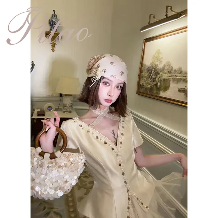 杜屁屁桃PITAO原创【海岛告白】夏新款新中式女装气质时尚上衣衬衫