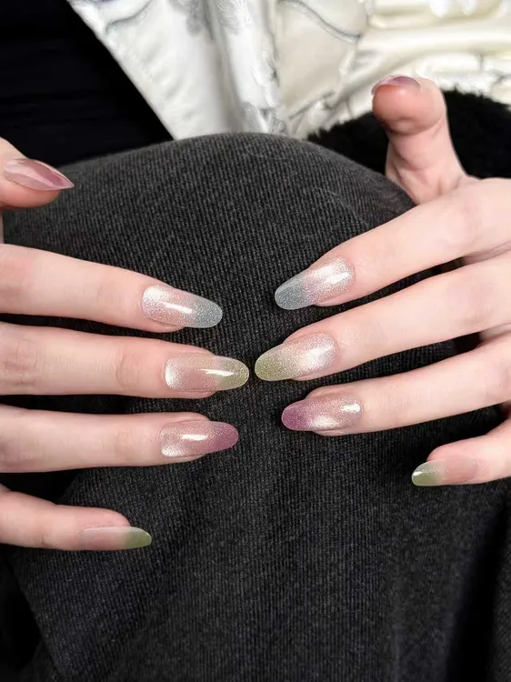 墨卿【彩虹糖果】纯手工穿戴甲