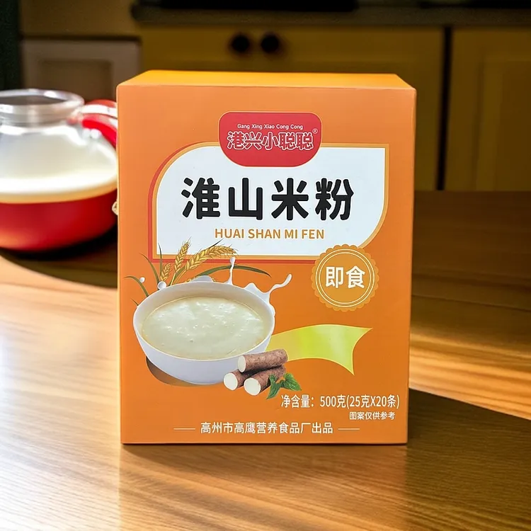 港兴小聪聪淮山米粉米糊成人老人小孩米糊流食早餐即食不加糖米糊