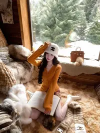 【雅乔定制 预热链接】毛衣开衫+半身裙DYCC-25108450