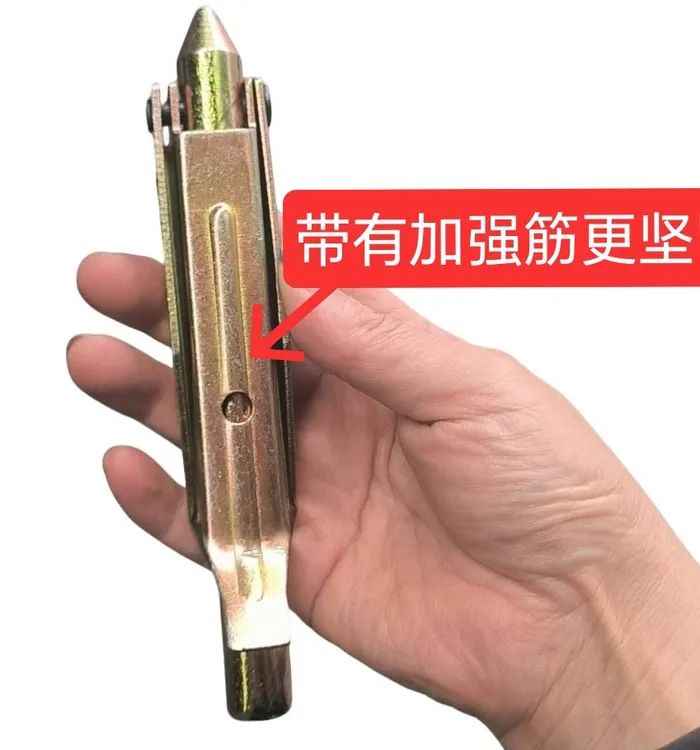 特大号新型地锚大棚配件地钩倒刺钉果树拉枝专用固定神器免打孔