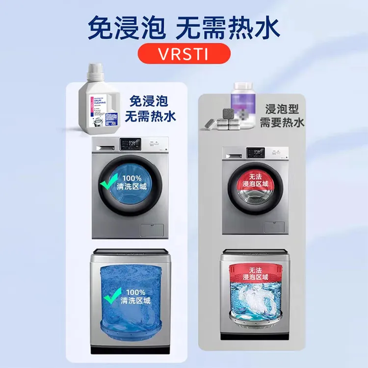 去污渍清洁洗衣机槽免浸泡液体国货品牌家用清洗除垢效果好清洗剂