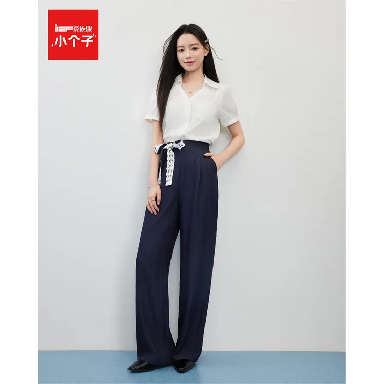 IEF/爱依服套装女2025夏季新款韩版洋气出游小众休闲上下两件套裤