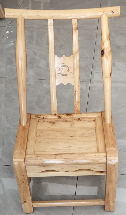 35厘米客厅高柏木椅子原木椅子香柏木椅子手工椅子农家椅子靠背椅