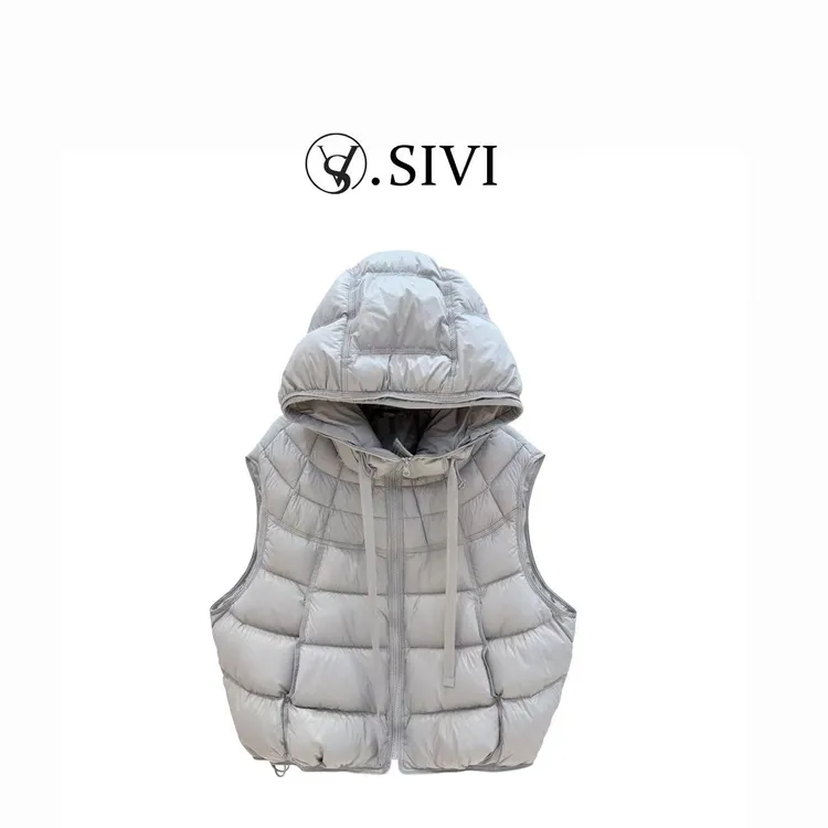 熙薇【零星碎片】2025秋季新款休闲百搭马甲羽绒服外套H5742