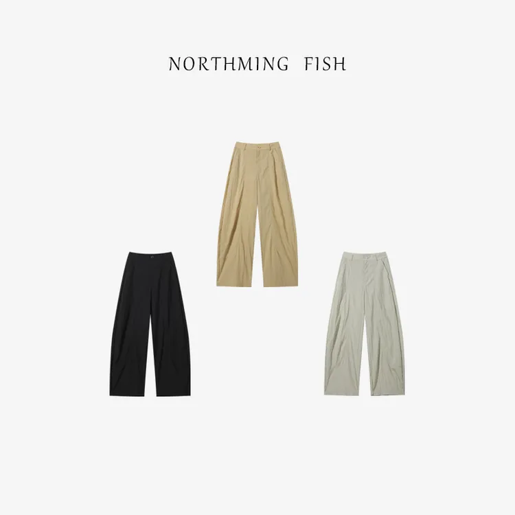 NorthMing fish「正儿八经的防晒裤」轻盈亲肤无束缚感轻户外休闲裤