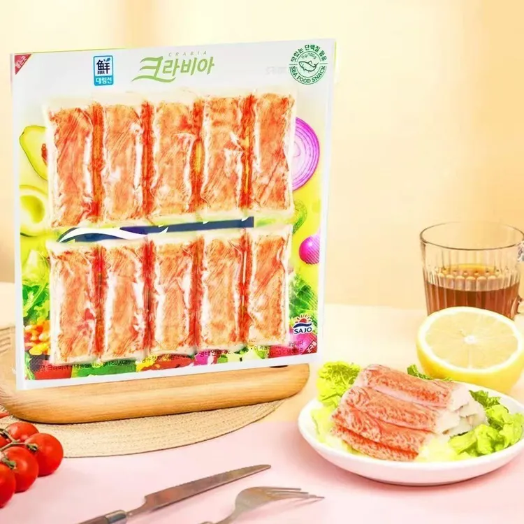 【李不错】26年3月后到期韩国进口思潮大林牌模拟蟹肉棒180g*3袋