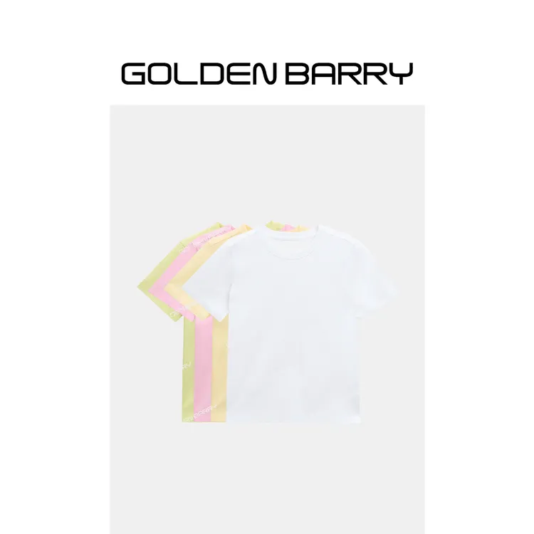 GOLDENBARRY|201968实力百搭圆领舒适短袖T恤上衣夏季洋气