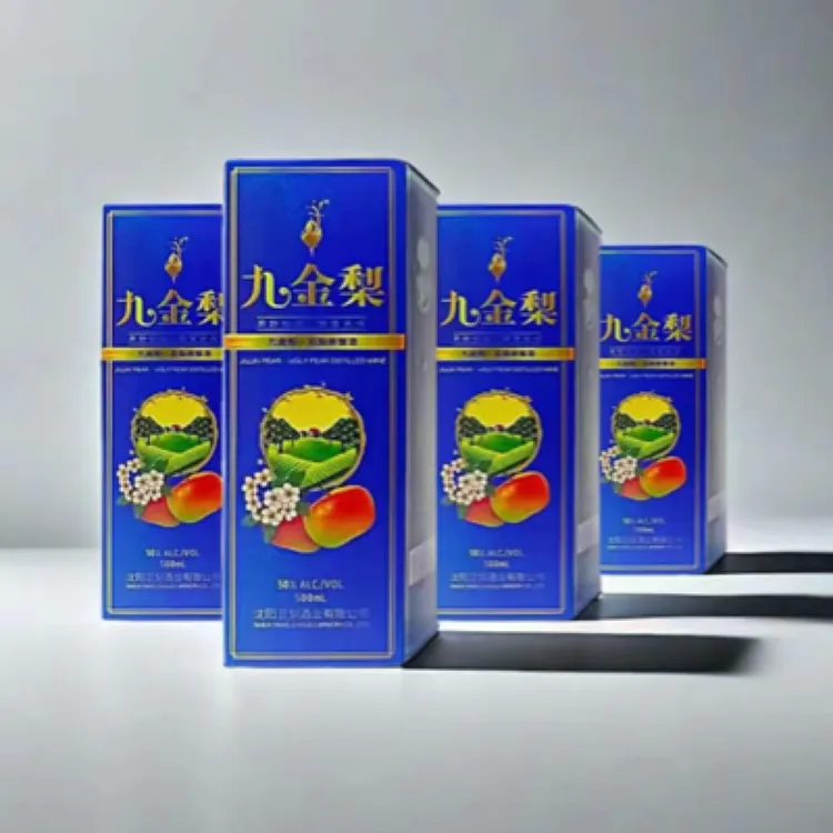 【九金梨】50%vol.水果蒸馏酒（500ml*4瓶）