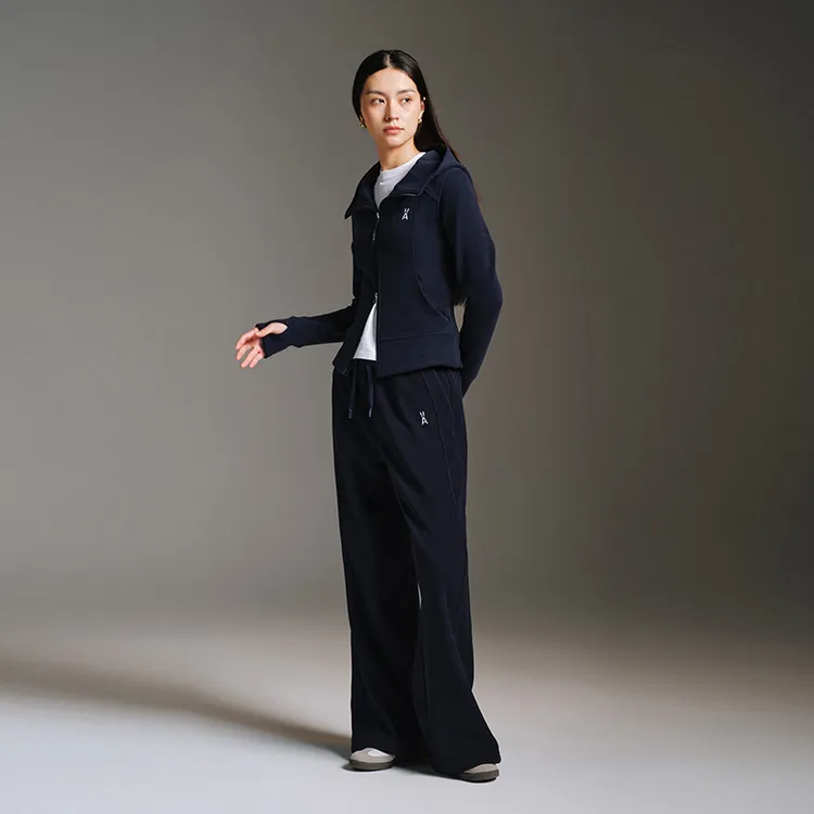 an ode to【修身套装】双拉链德绒卫衣套装 | 修身显腿长显身材