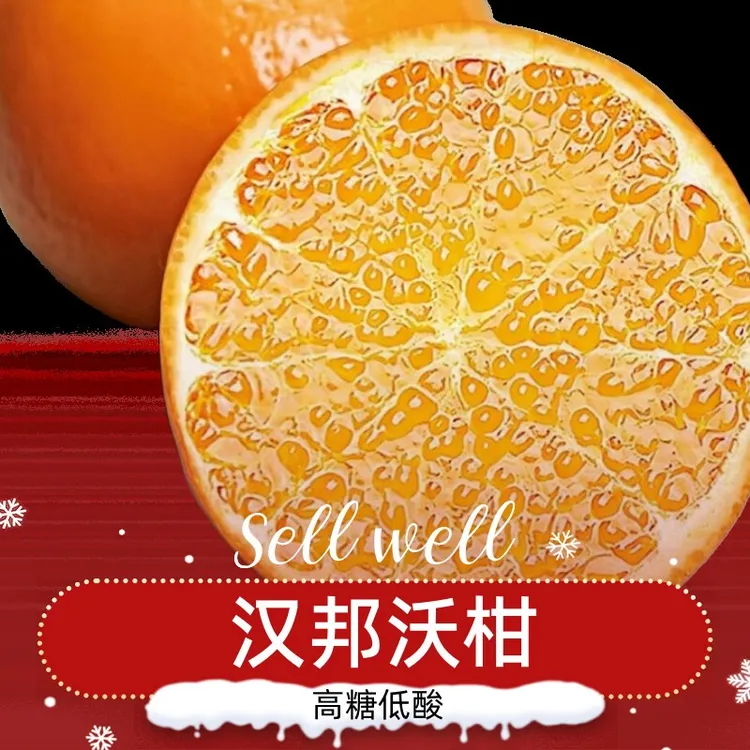 广西沃柑正宗武鸣沃柑汉邦精品果孕妇水果当季新鲜桔子橘子橙子