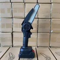 月月专属 家用小型手持电锯充电式锂电单手锯户外伐木锯树神器