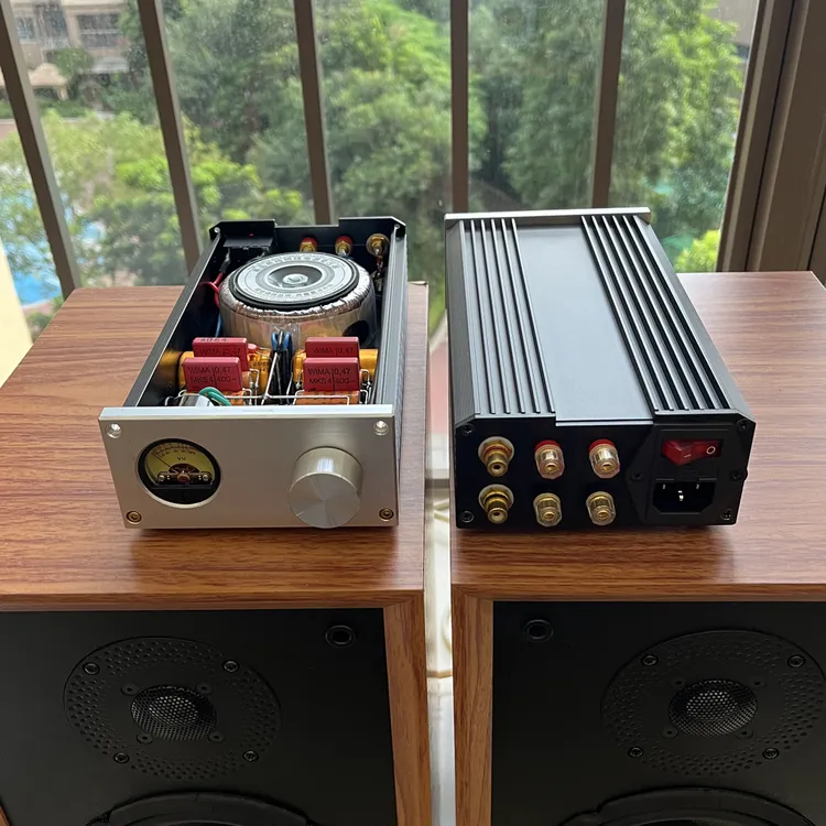 高保真TDA7293搭棚hifi功放机立体声双声道发烧甲乙类功率放大器