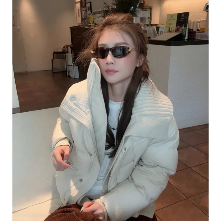 MMEKOR“苏黎慢调”羽绒服 2025新款秋款千金玛德琳时髦上衣 30882